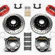 Load image into Gallery viewer, Wilwood Dynapro Dust-Boot P/S Park Brake Kit Drilled Red Small 2.50in Offset fits Ford