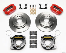Load image into Gallery viewer, Wilwood Dynapro Dust-Boot P/S Park Brake Kit Red Big 2.36in Offset fits Ford