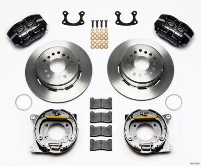 Wilwood Dynapro Dust-Boot P/S Park Brake Kit Small 2.66in Offset fits Ford