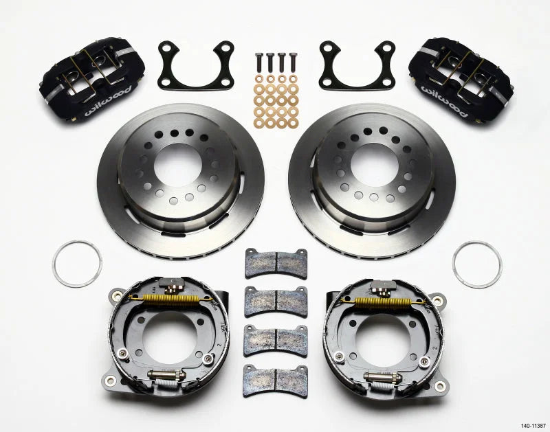 Wilwood Dynapro Low-Profile 11.00in P-Brake Kit 2.36in Offset fits Ford