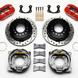 Load image into Gallery viewer, Wilwood Dynapro Low-Profile 11.00in P-Brake Kit Drill-Red New Big Ford 2.50in Offset