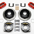 Load image into Gallery viewer, Wilwood Dynapro Low-Profile 11.00in P-Brake Kit Drill-Red 2.50in Offset fits Ford