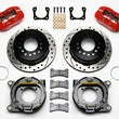 Load image into Gallery viewer, Wilwood Dynapro Low-Profile 11.00in P-Brake Kit Drill-Red 12 Bolt Spcl 2.81in Off Stag Mount fits Chevrolet