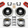 Load image into Gallery viewer, Wilwood Dynapro Low-Profile 11.00in P-Brake Kit Drill-Red Ends 2.81in Offset fits 1958-1964 Oldsmobile / Pontiac