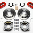 Load image into Gallery viewer, Wilwood Dynapro Low-Profile 11.00in P-Brake Kit - Red Mopar/Dana 2.36in Off w/Snap Ring Bearing