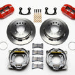 Load image into Gallery viewer, Wilwood Dynapro Low-Profile 11.00in P-Brake Kit - Red New Big Ford 2.50in Off Staggered Mount