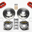 Load image into Gallery viewer, Wilwood Dynapro Low-Profile 11.00in P-Brake Kit - Red BOP Axle 2.75in Bearing 2.75 Offset