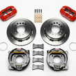 Load image into Gallery viewer, Wilwood Dynapro Low-Profile 11.00in P-Brake Kit - Red Chevy 12 Bolt 2.75in Off w/ C-Clips