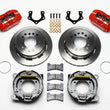 Load image into Gallery viewer, Wilwood Dynapro Low-Profile 11.00in P-Brake Kit - Red 2.50in Off w/Snap Ring Bearing fits Mopar / Dana