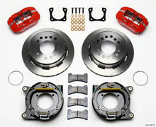 Load image into Gallery viewer, Wilwood Dynapro Low-Profile 11.00in P-Brake Kit - Red Spcl 2.81in Offset fits Chevy 12 Bolt