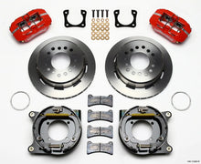 Load image into Gallery viewer, Wilwood Dynapro Low-Profile 11.00in P-Brake Kit - Red 12 Bolt Spcl 2.81in Off Stag Mount fits Chevrolet