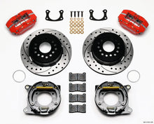 Load image into Gallery viewer, Wilwood Dynapro Lug Mount P/S P-B Kit Drilled-Red New Big 2.50in Offset fits Ford
