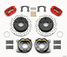 Load image into Gallery viewer, Wilwood Dynapro Lug Mount P/S Park Brake Kit Drilled Red Big New 2.38in Off 5 x 5.50 fits Ford Bronco
