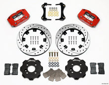 Load image into Gallery viewer, Wilwood Dynapro Radial Front Kit 12.19in Drilled Red Mini Cooper - Main Product View