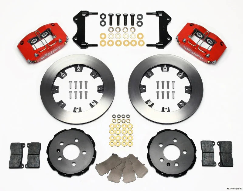 Wilwood Dynapro Radial Front Kit 12.19in Red fits 2000-2006 Audi TT / 1999-2005 Volkswagen Beetle GL / 2005 Volkswagen Bee...