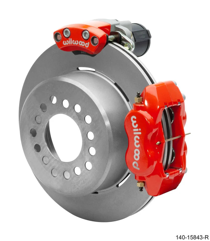 Wilwood EPB/FDLI Rear Kit 12.19in. Big - Red fits Ford