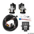 Load image into Gallery viewer, Wilwood Electronic Parking Brake Rear Retrofit Kit - 0.810in Rotor Black - Side View