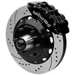 Load image into Gallery viewer, Wilwood FNSL6R Front Big Brake Kit 14in drill/slot 6x5.5 BP for drop spindles - Blk fits 1963-1987 Chevrolet C10