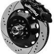 Load image into Gallery viewer, Wilwood FNSL6R Frt BBK 14in D/S Rtr Blk Calipers Use w/ Pro Drop Spindle fits 1970-1981 Chevrolet F-Body / 1975-1979 Gm A-...