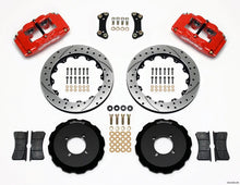 Load image into Gallery viewer, Wilwood FSLI4 Front Hat Kit 13.00in Drilled Red 2003-05 Scion xA xB