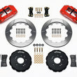 Load image into Gallery viewer, Wilwood FSLI4 Front Hat Kit 13.00in Drilled Red fits 1989-1998 Nissan 240SX