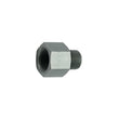 Load image into Gallery viewer, Wilwood Fitting Tube Adapter 1/2-20x9/16-20 IF - Gray