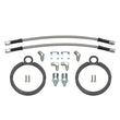 Load image into Gallery viewer, Wilwood Flexline Kit 12 inch -3 3/8-24 IF 1/8-27 NPT 90 Degree