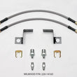 Load image into Gallery viewer, Wilwood Flexline Kit 14 inch -3 3/8-24 IF 1/8 NPT Straight