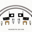 Load image into Gallery viewer, Wilwood Flexline Kit 14 inch -3 M10-1.00 IF 1/8 NPT Straight