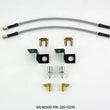 Load image into Gallery viewer, Wilwood Flexline Kit 14 inch -3 M10-1.5 IF 1/8 NPT 90 Degree