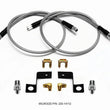 Load image into Gallery viewer, Wilwood Flexline Kit 30 inch -3 3/8-24 IF 1/8 NPT 90 Degree - Main Product View