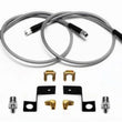 Load image into Gallery viewer, Wilwood Flexline Kit 30 inch -3 M10-1.0 IF 1/8 NPT 90 Degree