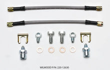 Load image into Gallery viewer, Wilwood Flexline Kit D52 Caliper 10in w/ Banjo 10mm -3/8-24 Chassis