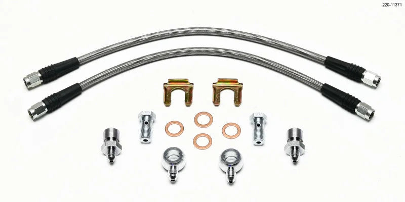 Wilwood Flexline Kit D52 Caliper 14in w/ Banjo 7/16-20