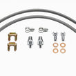 Load image into Gallery viewer, Wilwood Flexline Kit D52 Caliper 18in w/ Banjo 10mm - 10mmBF Chassis