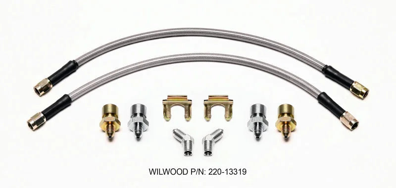 Wilwood Flexline Kit Front fits 1966-1977 Ford Bronco