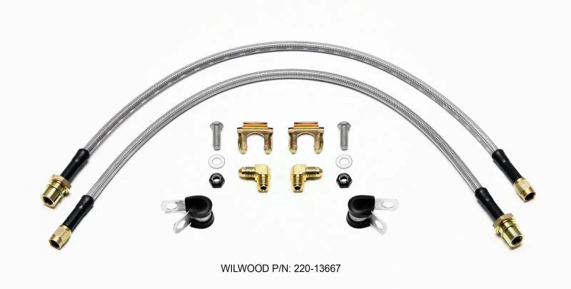 Wilwood Flexline Kit Front fits 2003-up Mazda 3