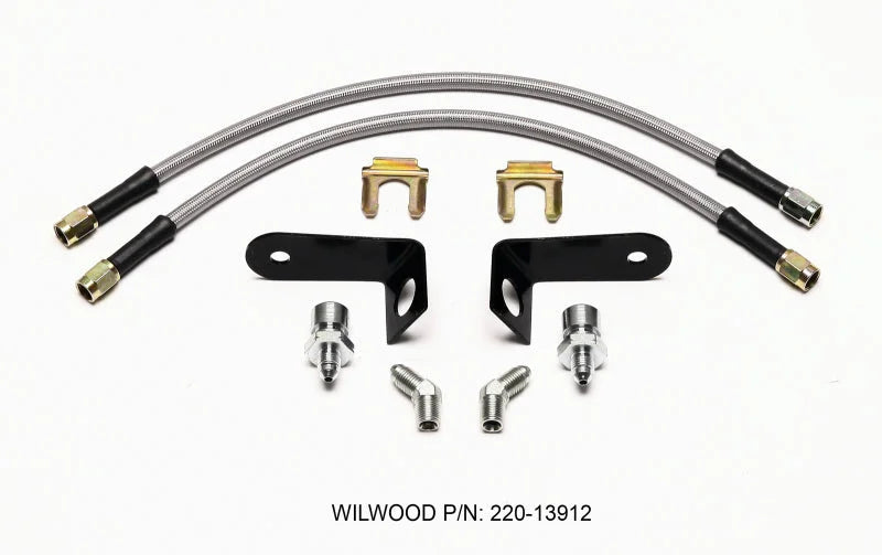 Wilwood Flexline Kit Front fits 2015-up Ford Mustang