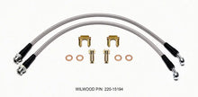 Load image into Gallery viewer, Wilwood Flexline Kit Front (non-Z06) fits Chevrolet Corvette C6