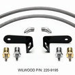Load image into Gallery viewer, Wilwood Flexline Kit Front w/ FSL4 Caliper fits 1970-1973 Ford Mustang