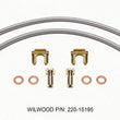 Load image into Gallery viewer, Wilwood Flexline Kit Rear (non-Z06) fits Chevrolet Corvette C6