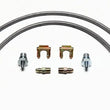 Load image into Gallery viewer, Wilwood Flexline Kit Universal. 18in M10 x 1.0 BF to 1/8-27 NPT