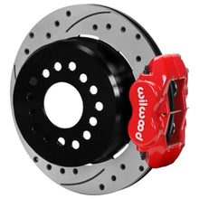 Load image into Gallery viewer, Wilwood Forged 4 Piston DynaPro Red Caliper HP32 VV D&amp;S Rotor - 12.19x0.81 fits Chevy Monte Carlo
