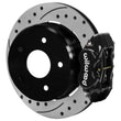 Load image into Gallery viewer, Wilwood Forged Dynalite 12.19x0.81 Drill/Slot Rear Drum to Disc Conv. - Black fits 1988-1998 Chevrolet Silverado