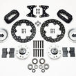 Load image into Gallery viewer, Wilwood Forged Dynalite Front Drag Kit Drilled Rotor 71-80 Pinto/Mustang II Disc &amp; Drum
