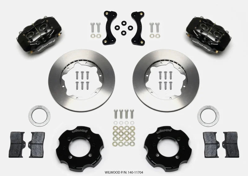 Wilwood Forged Dynalite Front Hat Kit 11.00in fits 2001-2005 Mazda Miata