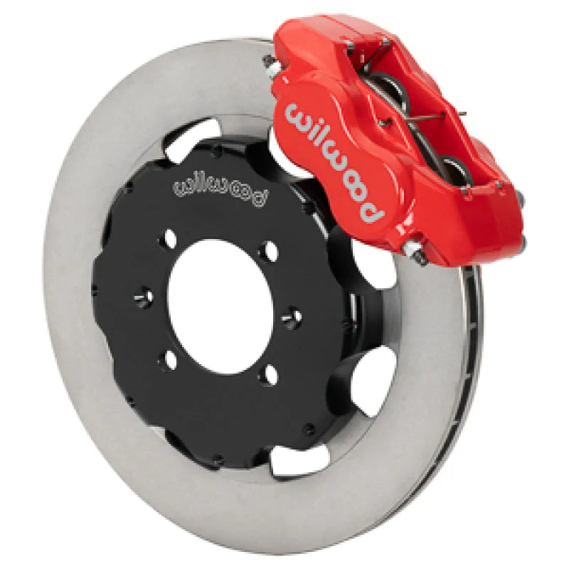 Wilwood Forged Dynalite Front Hat Kit 11.75in Rotor Red Caliper fits 2016-2025 Mazda Miata