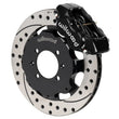 Load image into Gallery viewer, Wilwood Forged Dynalite Front Hat Kit 11.75in SRP Drilled/Slotted Rotor Black Caliper fits 2016-up Mazda Miata