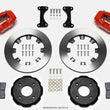 Load image into Gallery viewer, Wilwood Forged Dynalite Front Hat Kit 12.19in Drilled Red 2002 Mitsubishi Lancer