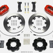 Load image into Gallery viewer, Wilwood Forged Dynalite Front Hat Kit 12.19in Red w/ Lines fits 2017 Fiat 124 Spider Classica / 2016-2017 Mazda Mx-5 Miata...